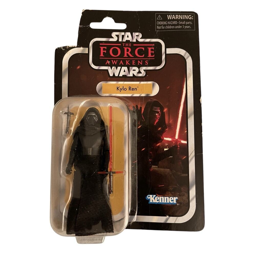 Star Wars Vintage Collection Kylo Ren Action Figure 2017 Hasbro 3.75”